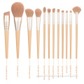 12pcs loose powder makeup brush set beauty tools